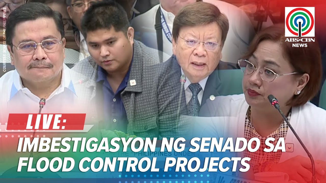 LIVE: Senate Blue Ribbon Committee resumes hearing on anomalous flood control projects | September 8