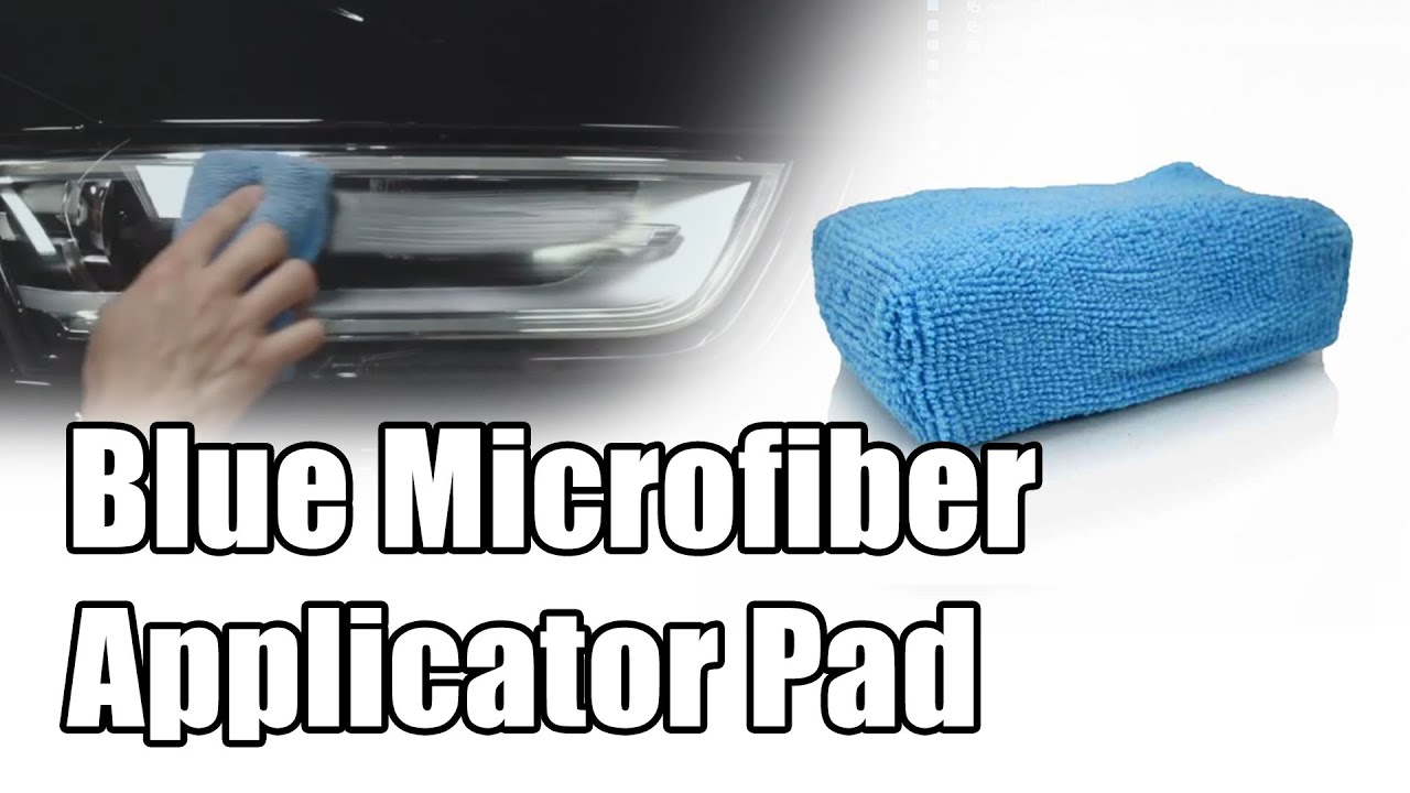 Blue Workhorse Microfiber Applicator Pad - Chemical Guys Car Care