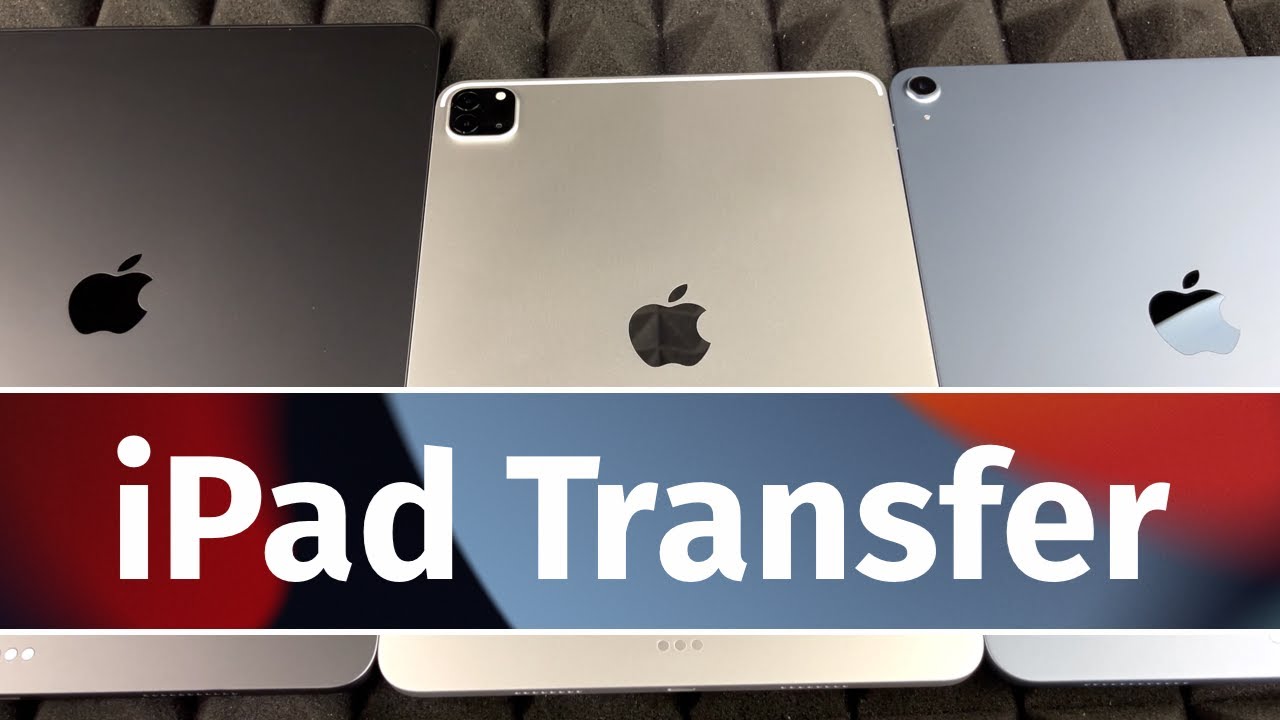 Как перенести данные со старого iPad на новый iPad 2022?