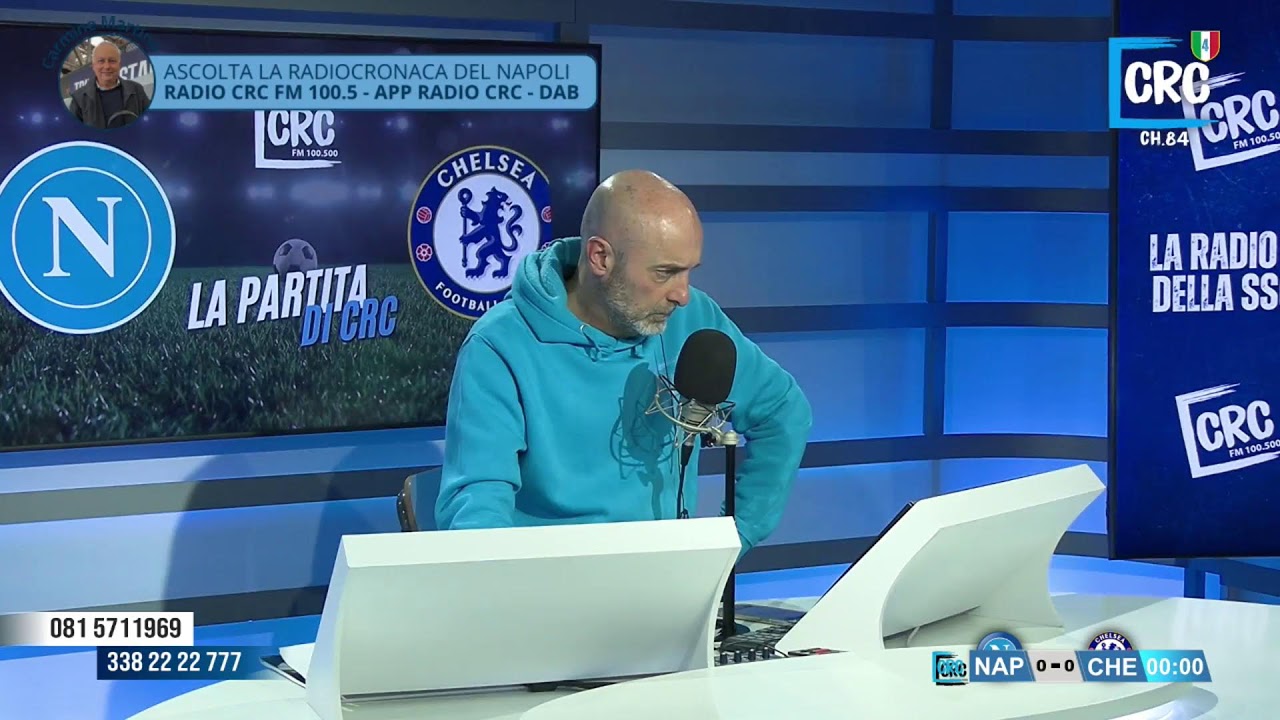LIVE: LA PARTITA DI CRC NAPOLI - CHELSEA