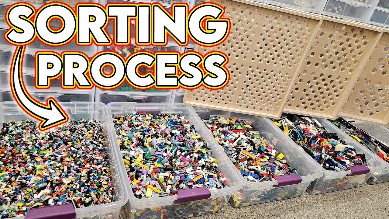 Sorting All of My LEGO!