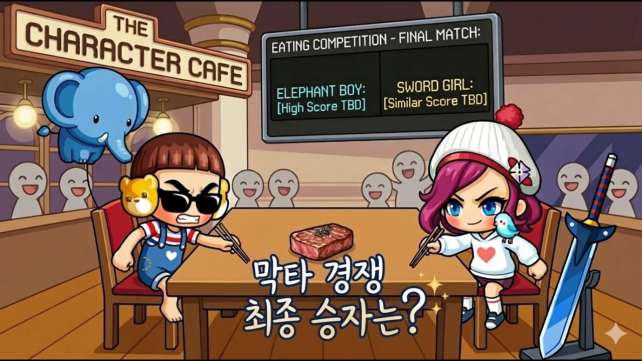 ★ [메이플랜드/한시공개] 히어로 VS 나로 / 치열한 빅풋 막타 쟁탈전