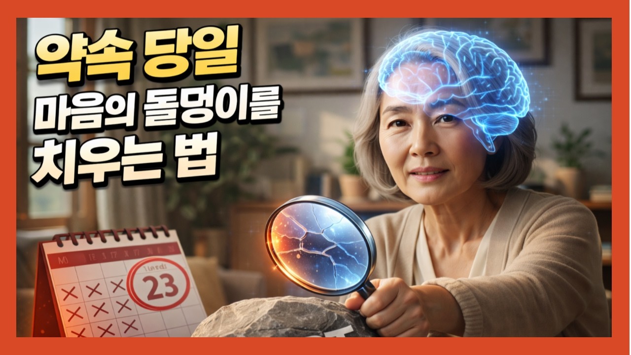 노후심리학 ㅣ당일 약속, 급,,  회피하고싶을때.. 나만 그런건가요?