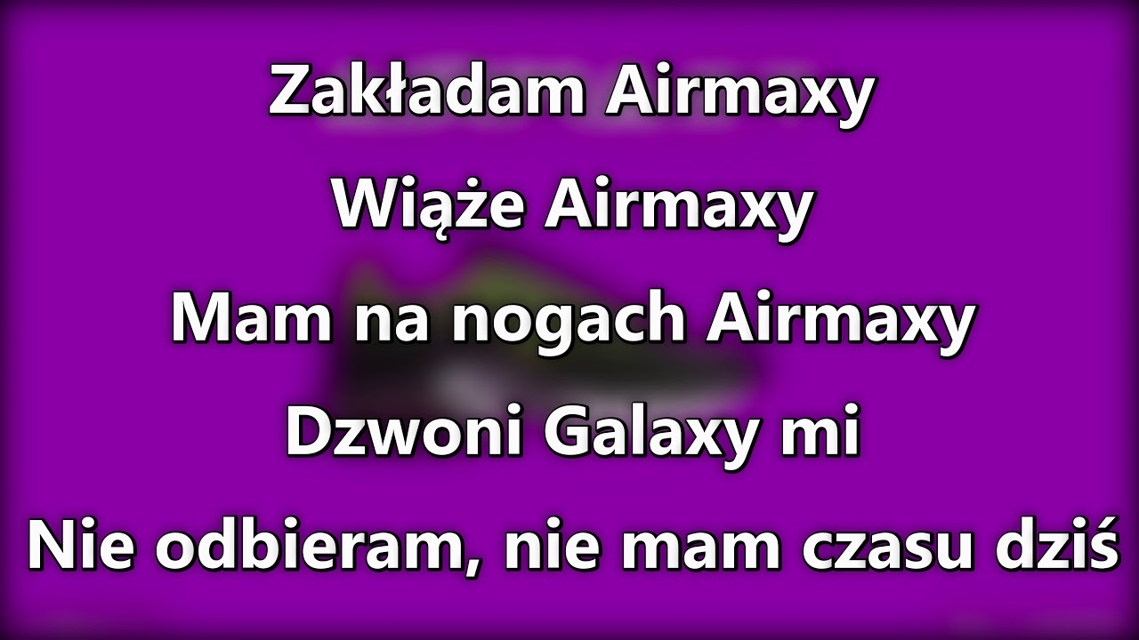 [4K] 🎵 [TEKST] CHEATZ ft.SALVADOR - AIRMAXY 🎵
