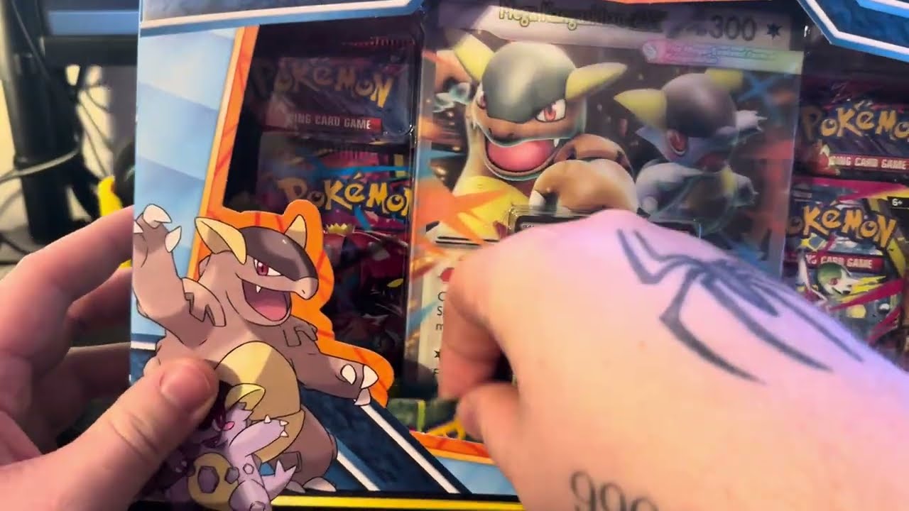 Mega Kangaskhan Ex Box ( Mega Evolution ) opening 