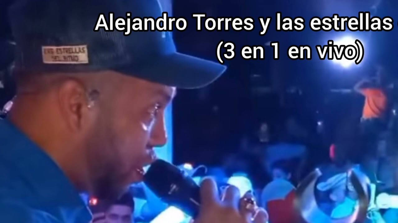Alejandro Torres y las estrellas del ritmo ( 3 en 1 en vivo) De nada vale llorar sin rumbo fijo