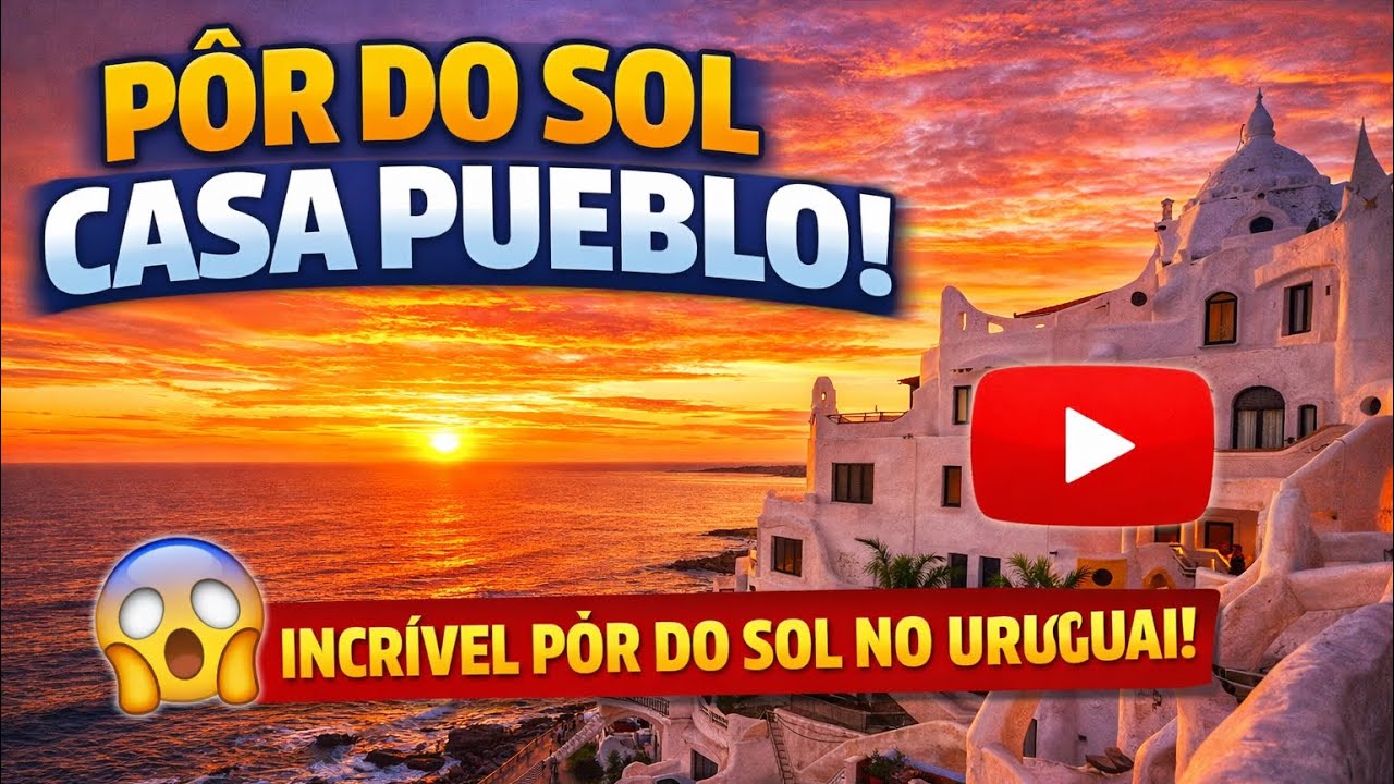 Cerimônia do pôr do sol, Casa Pueblo, completo￼ ✔️ 