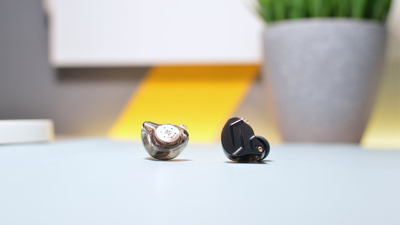 KZ ZSN pro vs KZ EDX pro in ear monitors | with audio simulation | earphones