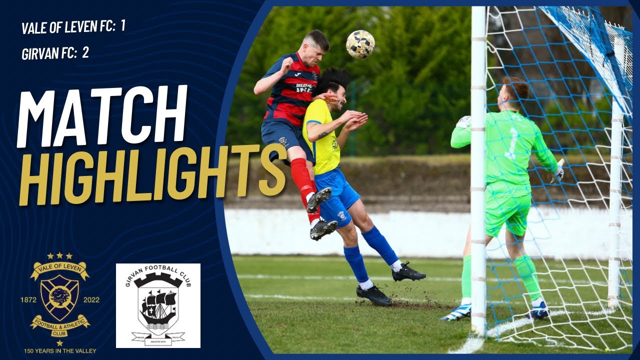 Vale of Leven fc vs Girvan fc 09/03/2024