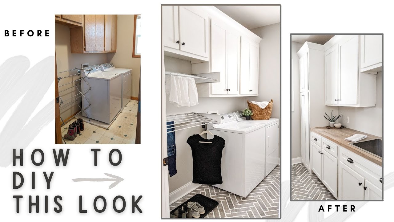 Best Laundry Room Makeover