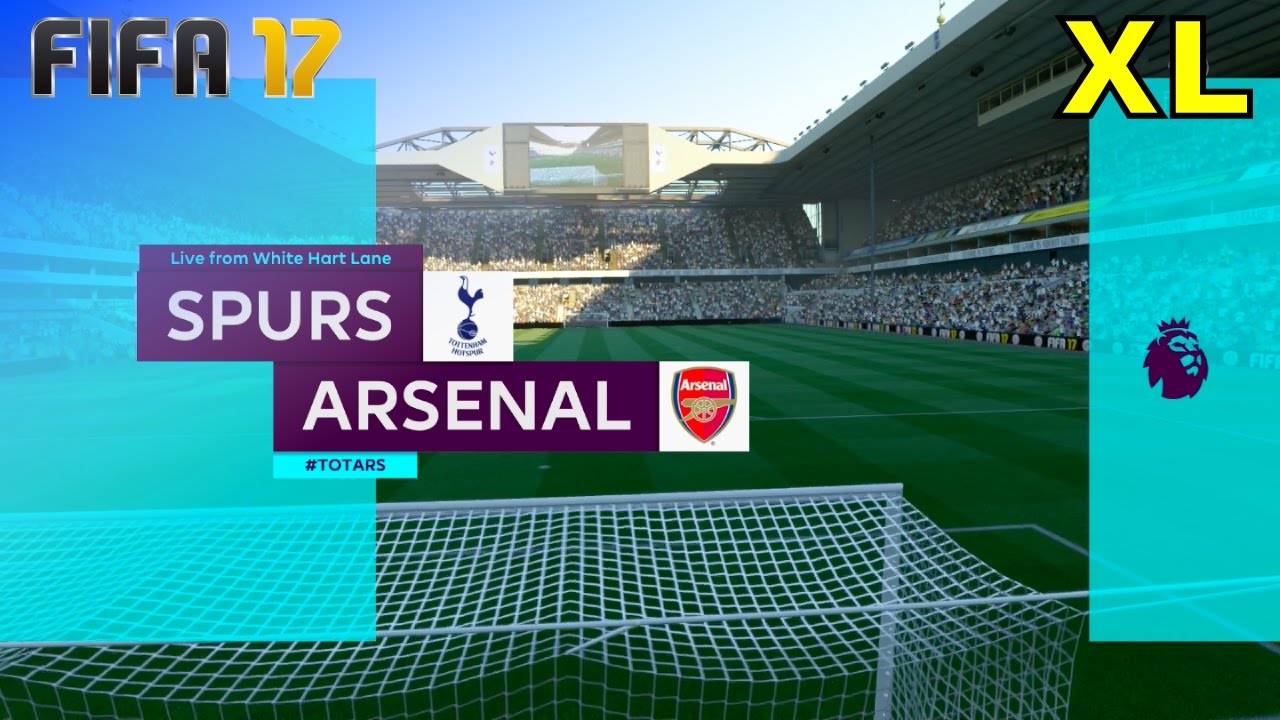 FIFA 17 - Tottenham Hotspur vs. Arsenal @ White Hart Lane (XL Match)