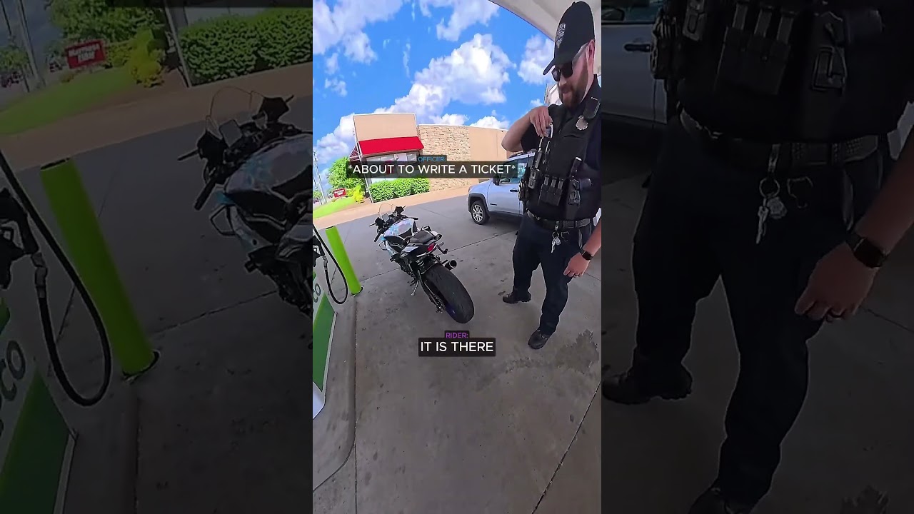Craziest Gas Station Police Encounter 🤯