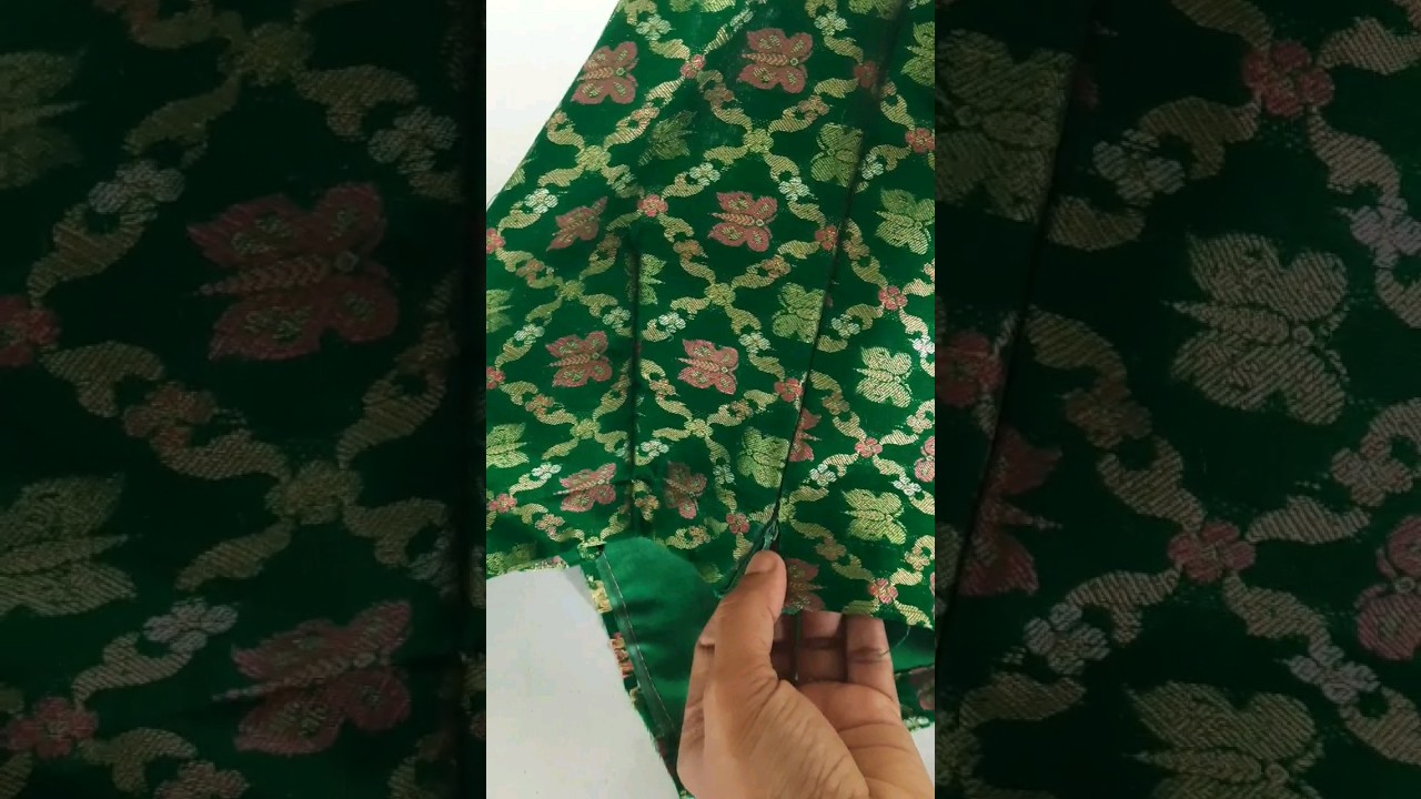 how to attach invisible zip in blouse# side zip stitching.