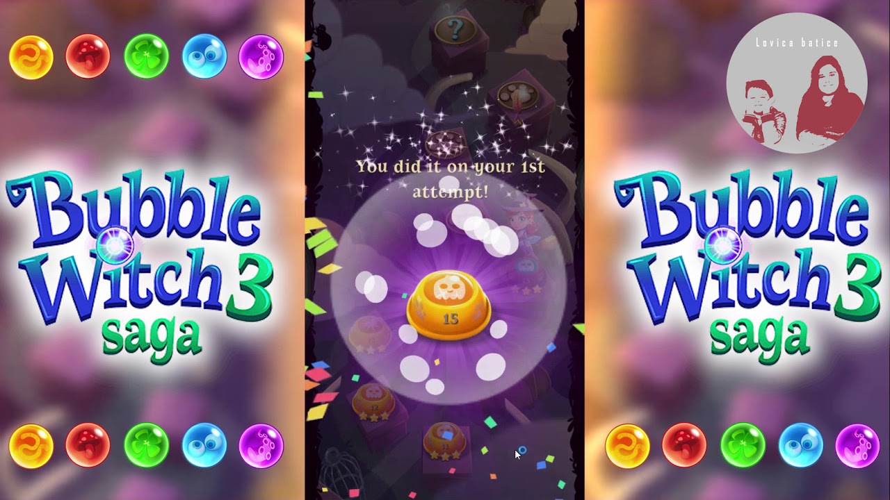 Bubble Witch Saga 3 - Level 11 - 20 Gameplay