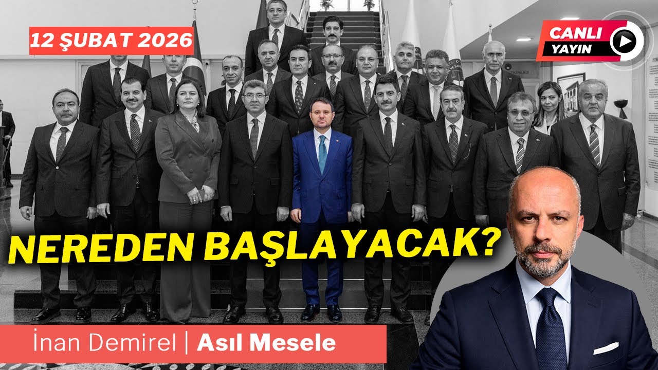 &Ouml;zg&uuml;r &Ouml;zel'in Dokunulmazlık Dosyalarına Dikkat! | İnan Demirel | Asıl Mesele-Canlı | 12 Şubat 2026