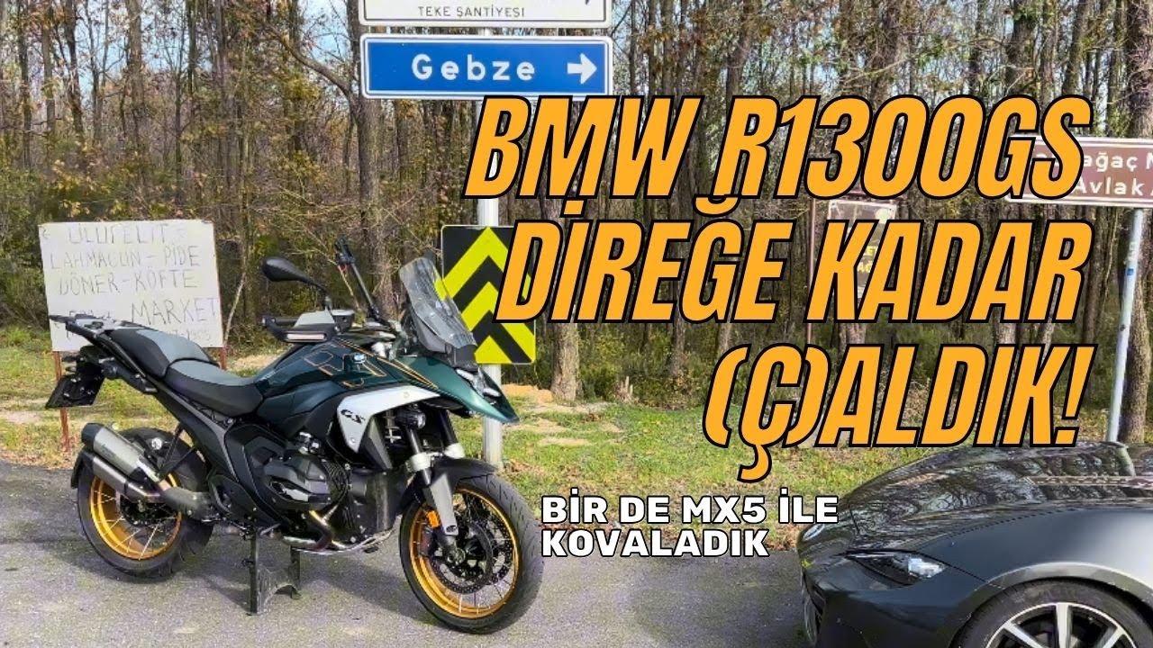 BMW R1300GS'i direğe kadar (ç)aldık!
