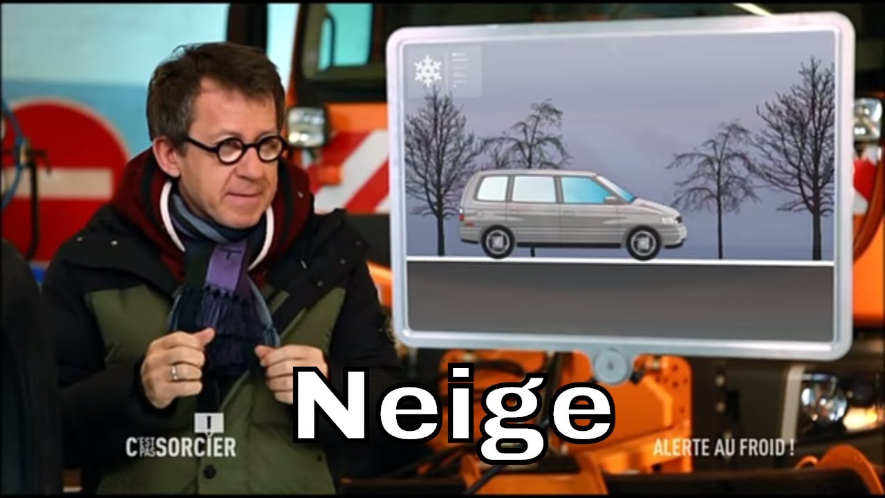 Pourquoi les pneus neige accrochent mieux ? - C'est Pas Sorcier