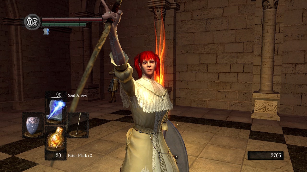 What if instead of sleeping... Dark Souls?