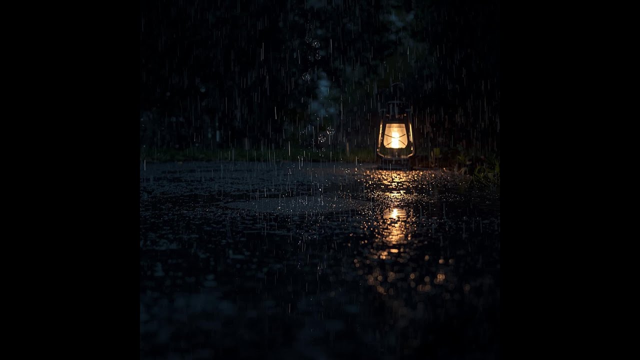 Cozy Lofi Jukebox - Lantern Melody – Cozy Rainy Night Lofi Beats  Relaxing Lantern Ambience