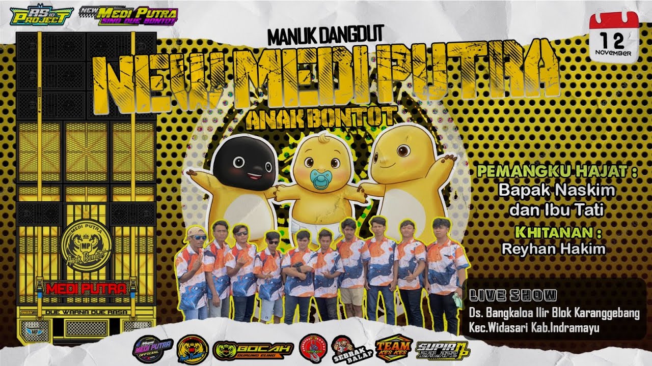 🔴LIVE | NEW MEDI PUTRA || DS.BANGKALOA ILIR BLOK KARANGGEBANG KEC.WIDASARI-INDRAMAYU | 12 NOV 2025