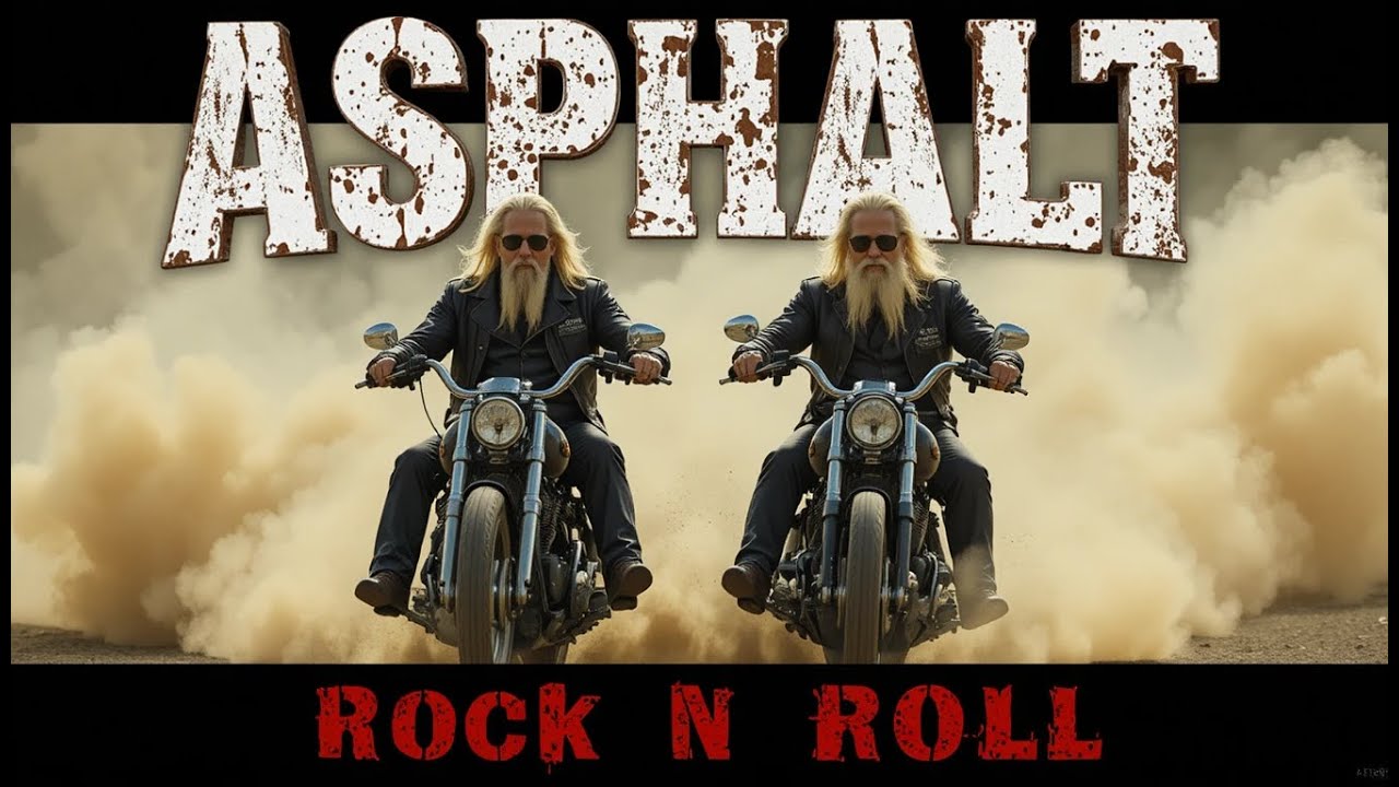 Asphalt Rock N Outlaw 🎸 Road Warriors 🔥 Harley Davidson Outlaw Brotherhood & Rock N Roll