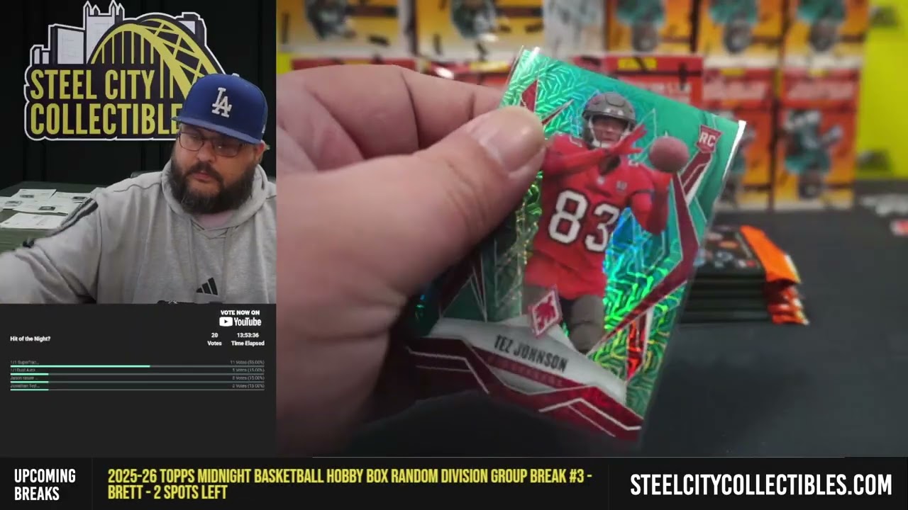 2025 Panini Phoenix Football Hobby International Mega 20-Box Case PYT Group Break #3 - Brett