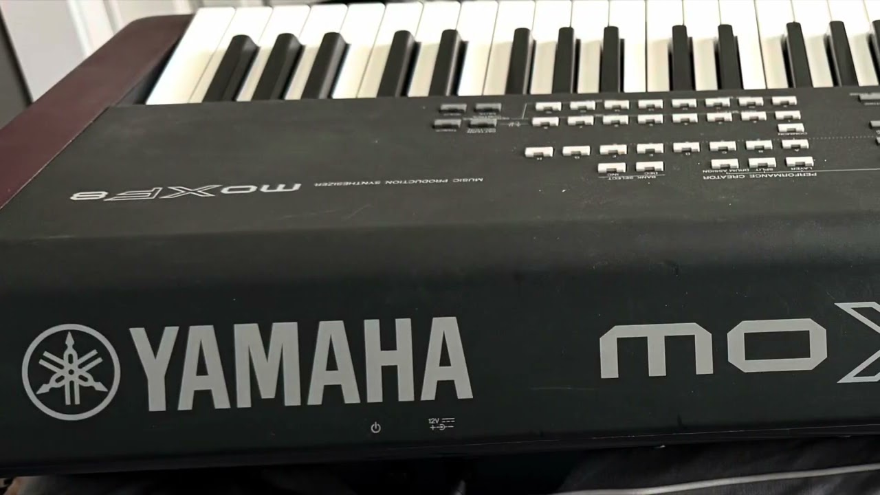 Spencer Camp Yamaha MOXF8. My Thoughts & Tutorial.  #piano  #pianotutorial #motif #yamahakeyboards #