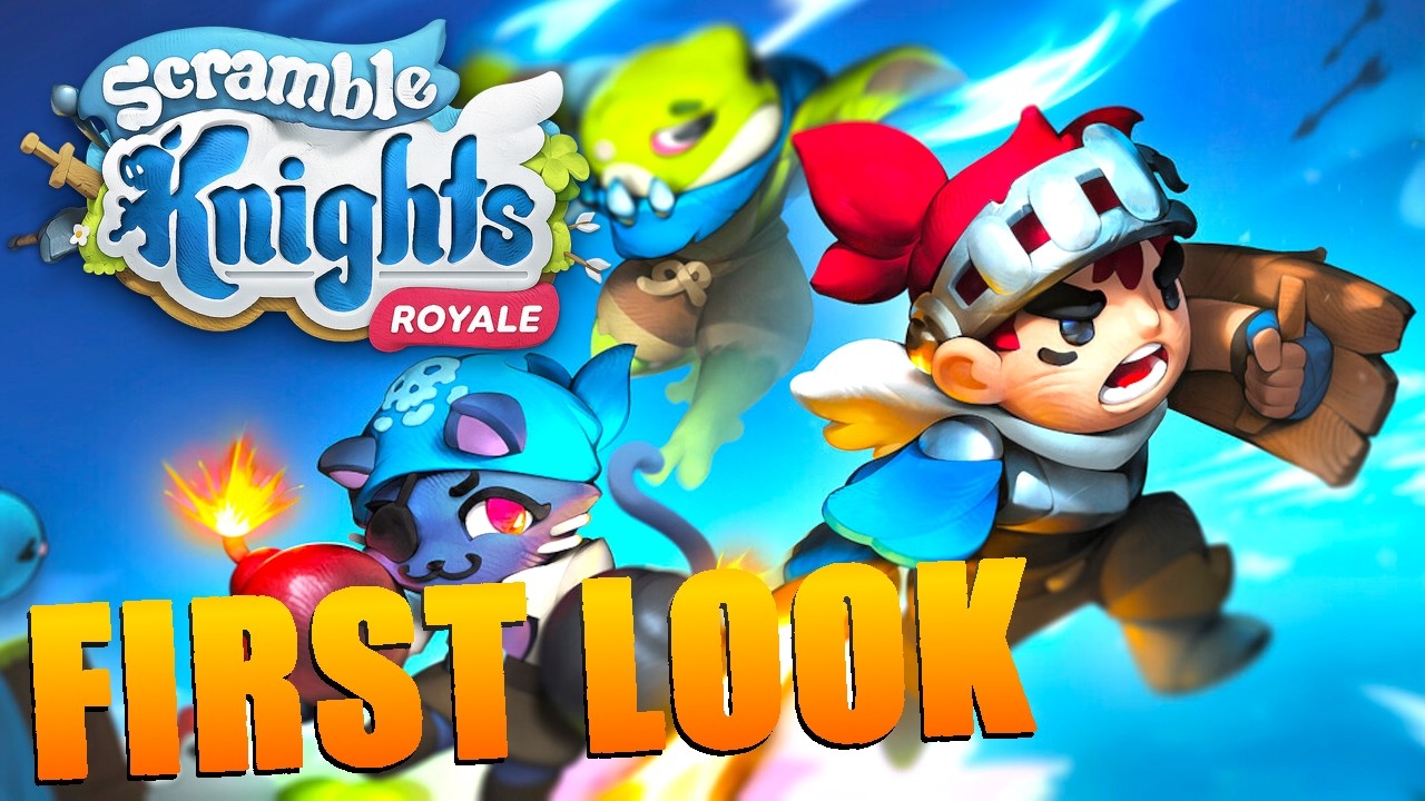 Scramble Knights Royale - Gameplay