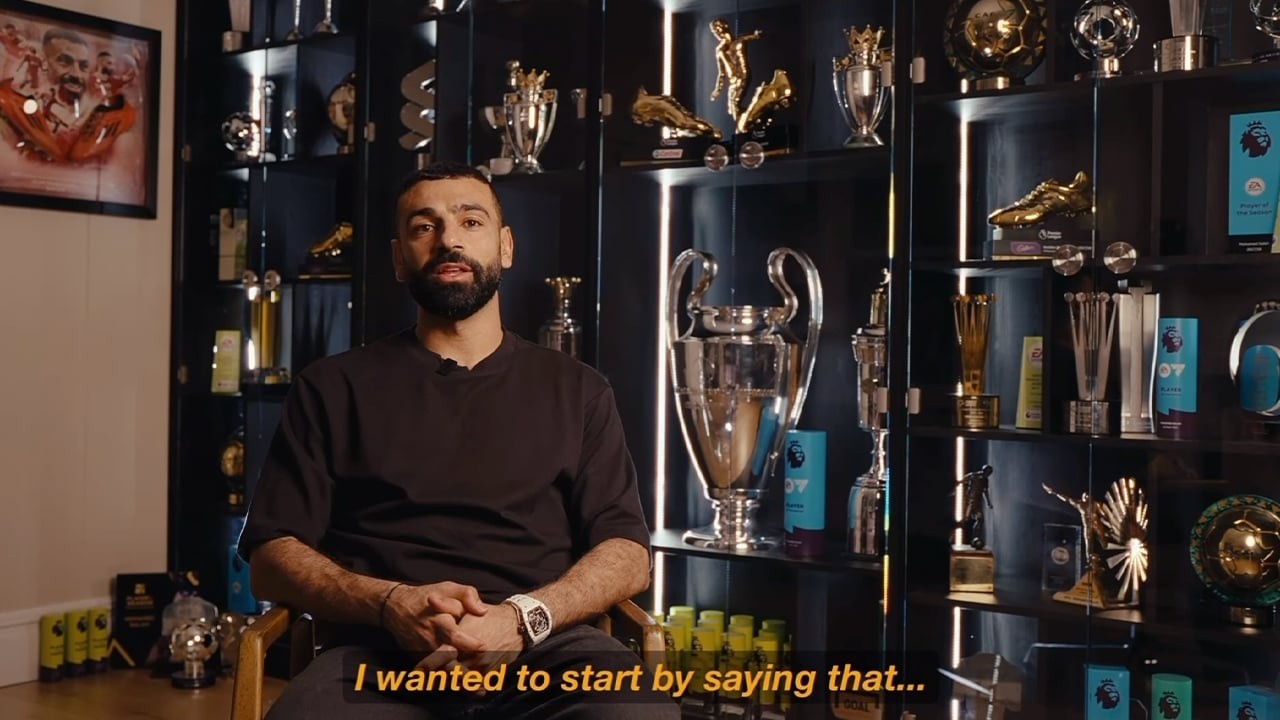 Salah Full Farewell Video As He Confirms Liverpool Exit!