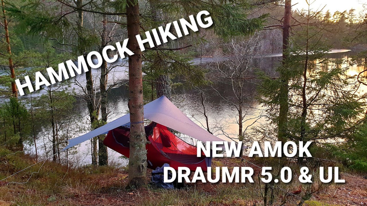 Hiking with the NEW Amok Draumr 5.0 XL & Ultralight - Outdoor Cooking - Svartedalen Bohusleden