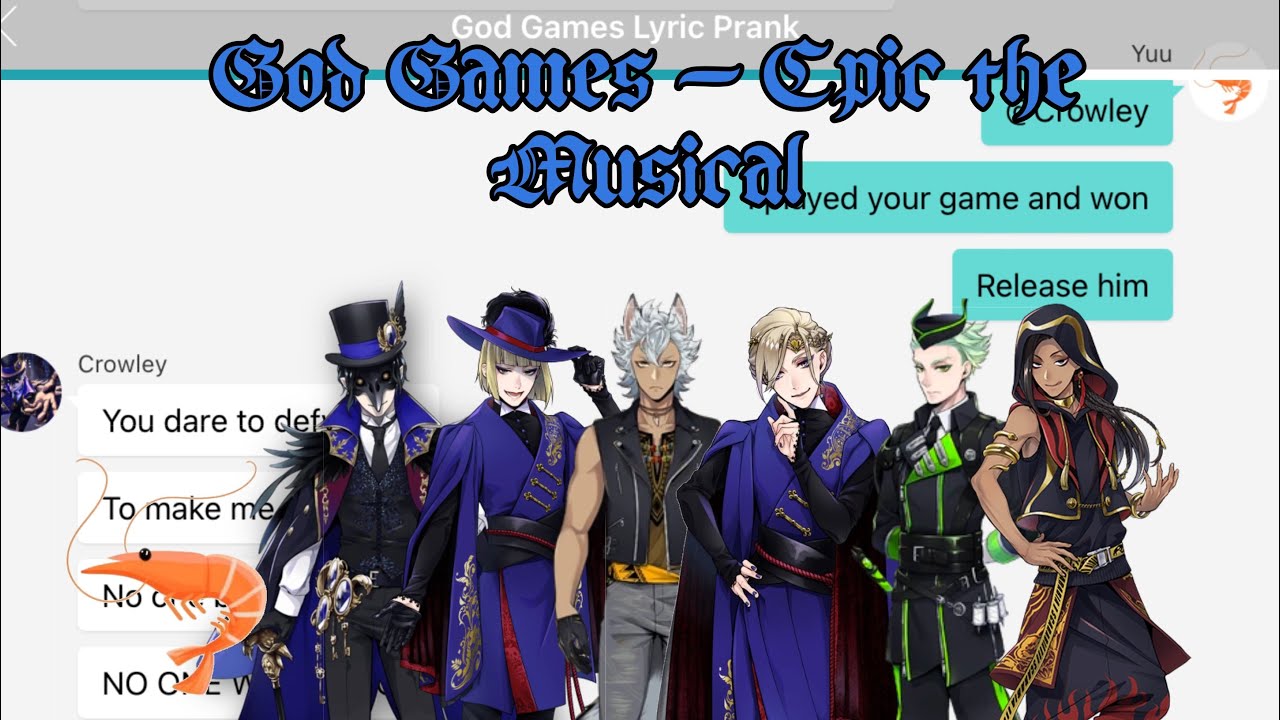 God Games (Epic - the Musical) || Twisted Wonderland Lyric Prank