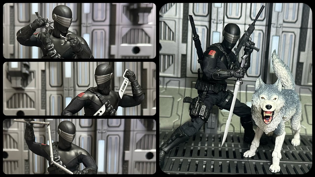 MEZCO ONE:12 COLLECTIVE G.I. Joe: Snake Eyes - Deluxe Edition #gijoe #actionfigures #unboxing #toys