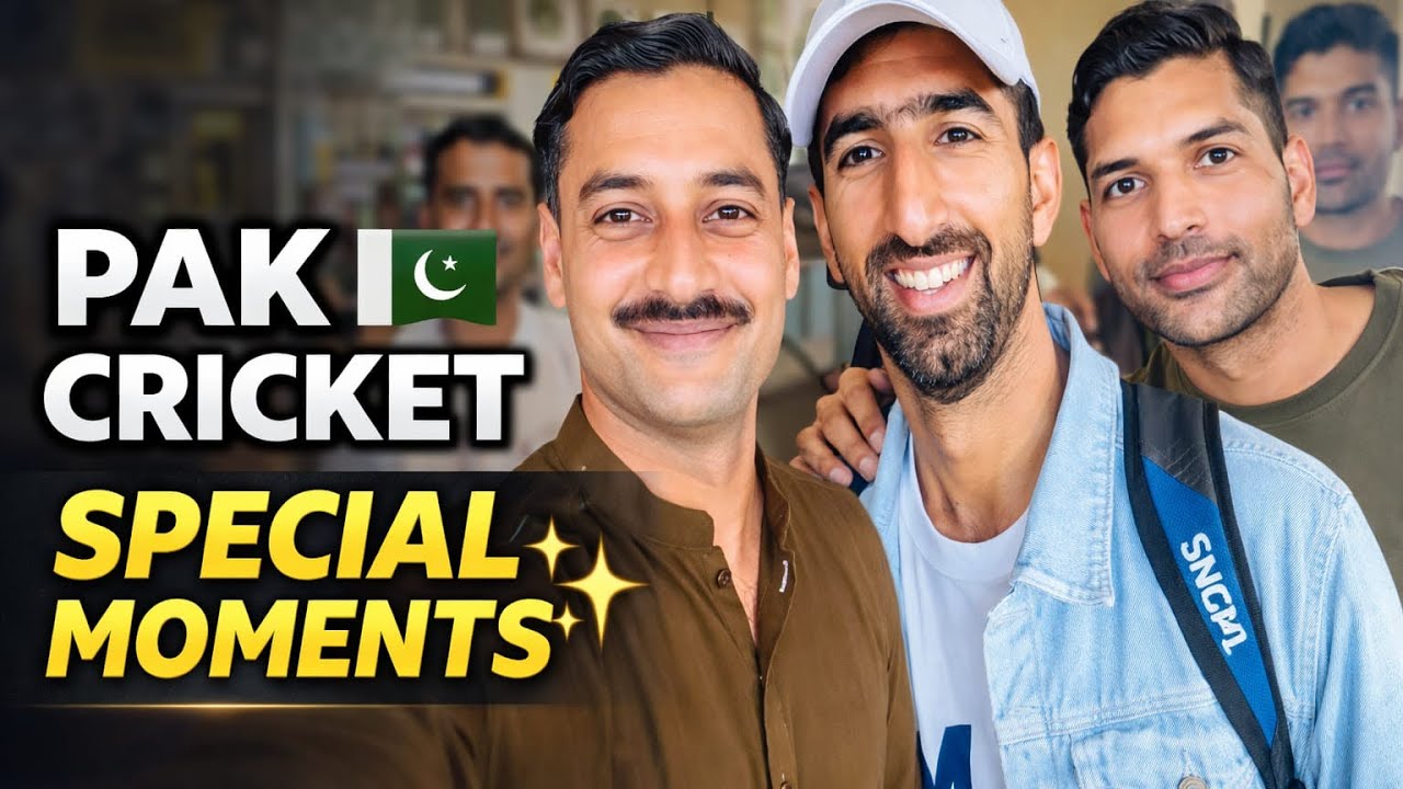 Special Moments with Pak Cricket Stars 🇵🇰 | Dream Meet Up Vlog