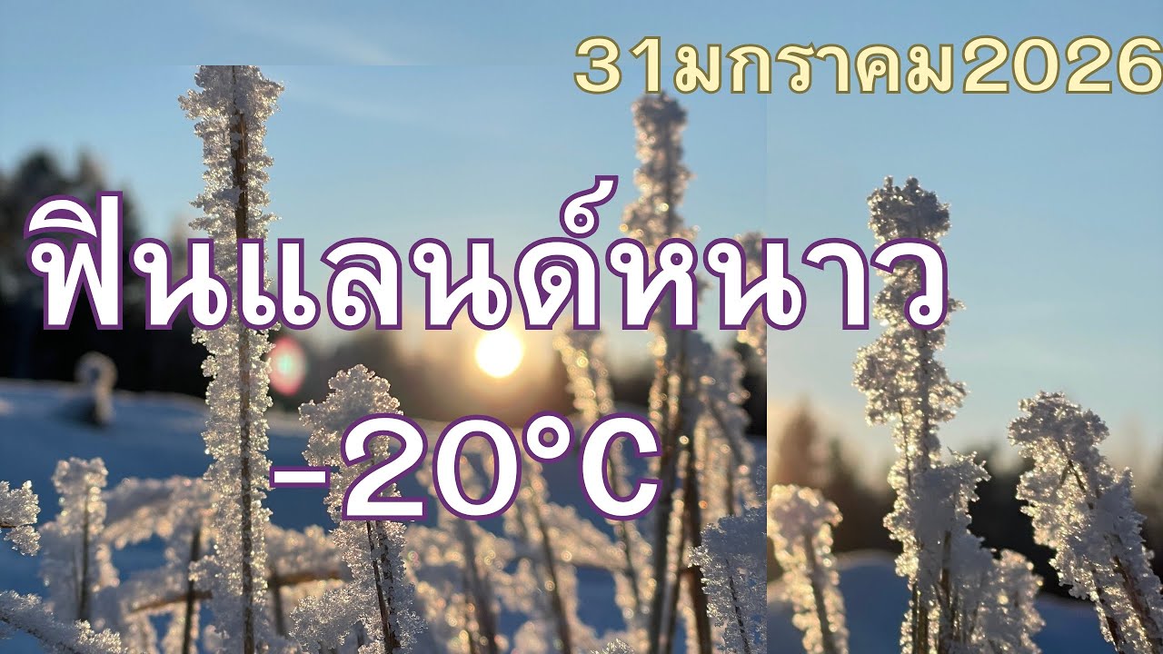 วันสุดท้ายของเดือนมกราคม หนาวมาก 🥶