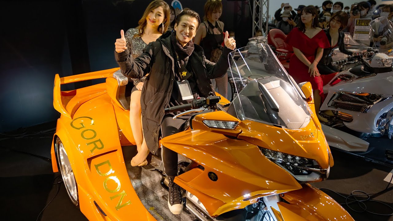 「’僕は基本的に金が好きなんで…」大沢樹生トークショー　GORDON トライク ブース　東京オートサロン2023