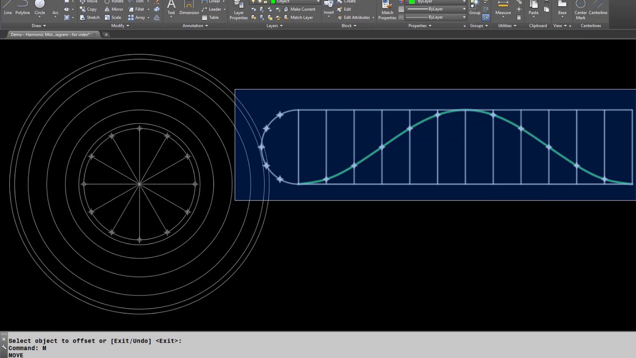 Harmonic Motion Cam
