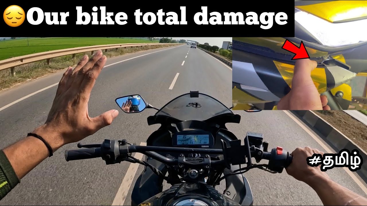 😔Our bike total damage💔 | Every bikers pain🥺 | Episode - 3 | TTF🔥| Tamil | Motovlog |