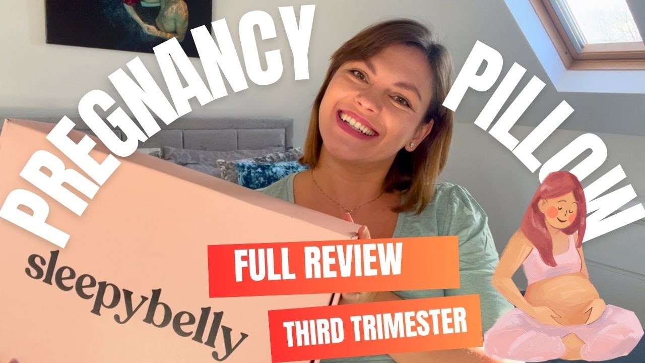 UNBOXING PREGNANCY PILLOW | REVIEW & HOW TO USE | SLEEPYBELLY | MY THIRD TRIMESTER UPDATES