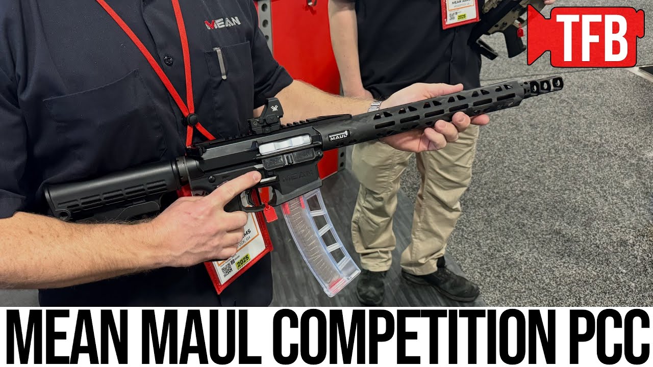 Ultra-Light, Bearing-Delay PCC for Competition: Mean Design MAUL | SHOT Show 2025