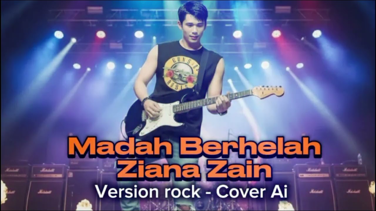 Madah Berhelah - Ziana Zian. Version rock Cover ai #lagumalaysia #cover