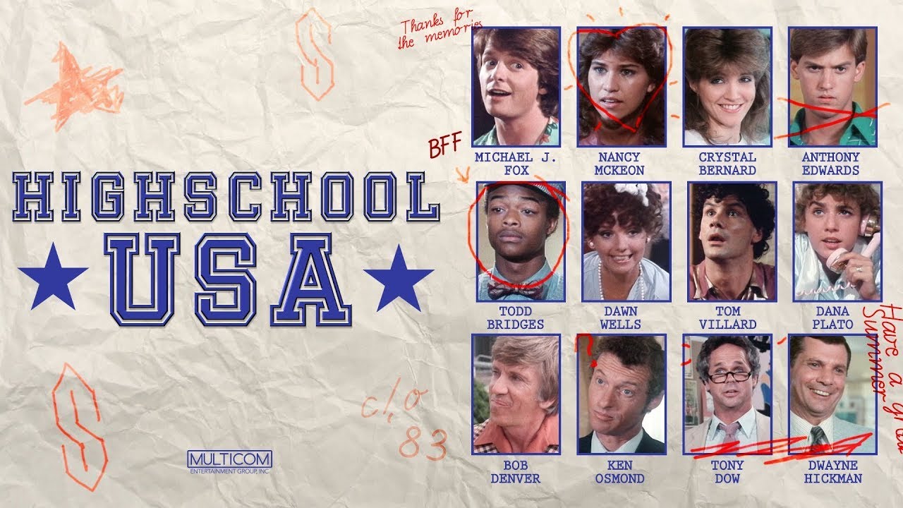High School U.S.A. (1983) | Full Movie | Michael J. Fox | Nancy McKeon | Todd Bridges