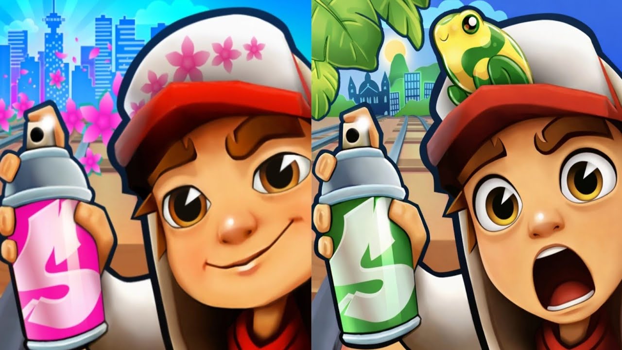 Subway surfers : Vancouver 2022 🆚 Rio 2023 Map Comparison 