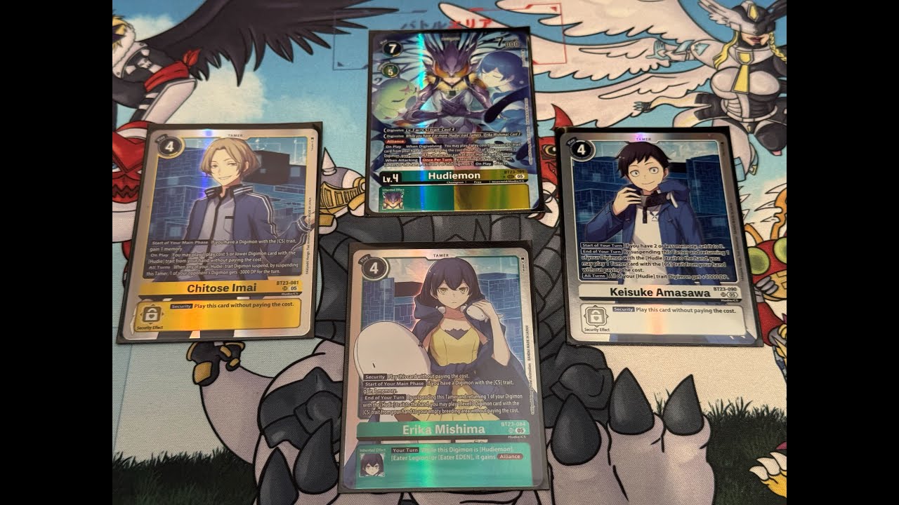 Digimon TCG Hudiemon Deck Profile and Combo