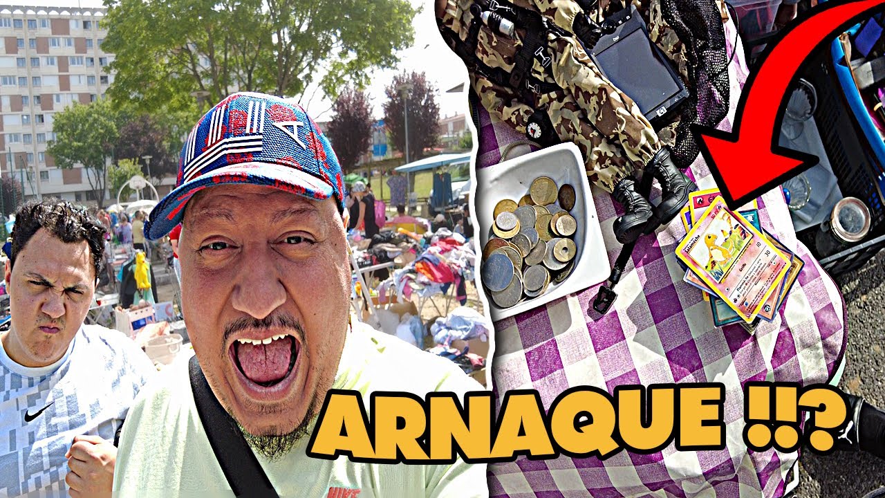 DES TRESORS DANS LES BROCANTES !!?! (carte pokemon, jeux video, sneaker..)