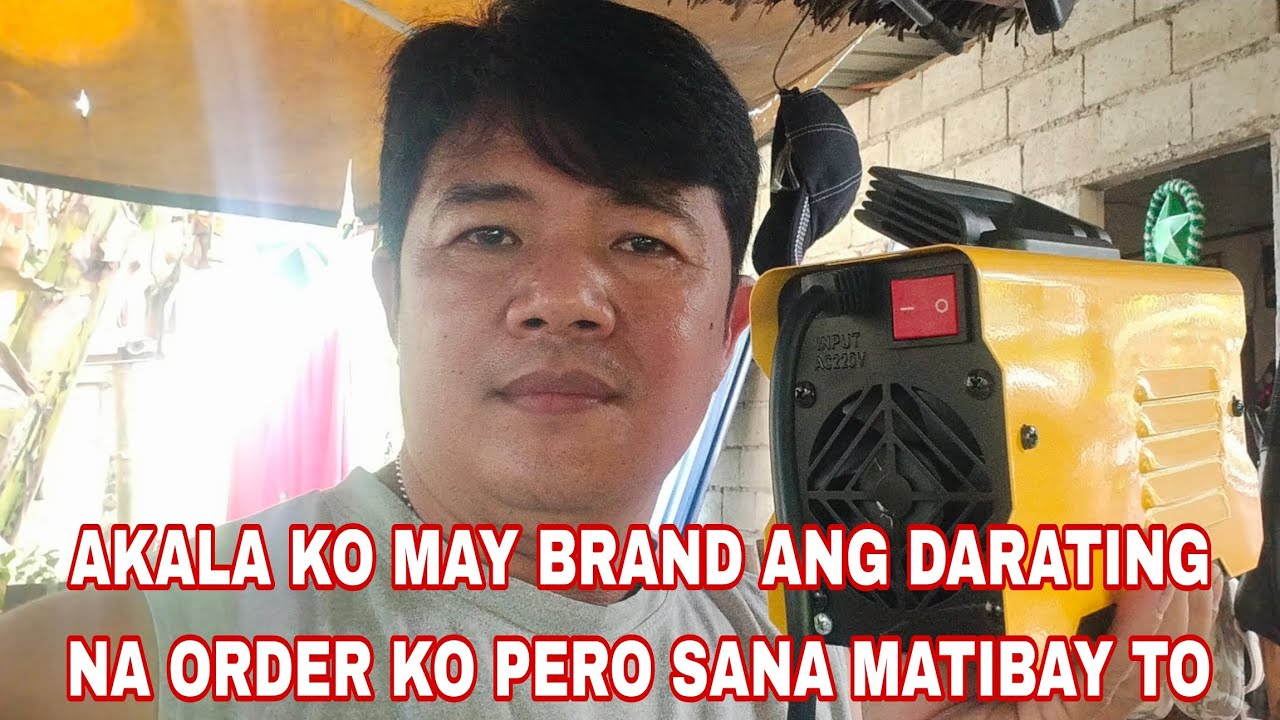 Hindi ko makita ang brand ng portable welding machine 