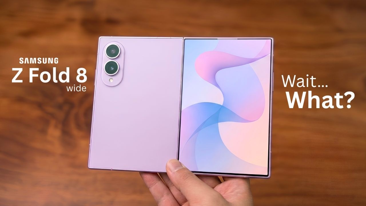 Samsung Galaxy Z Fold 8 (Wide) - Finally, Official Teasers Is Here!