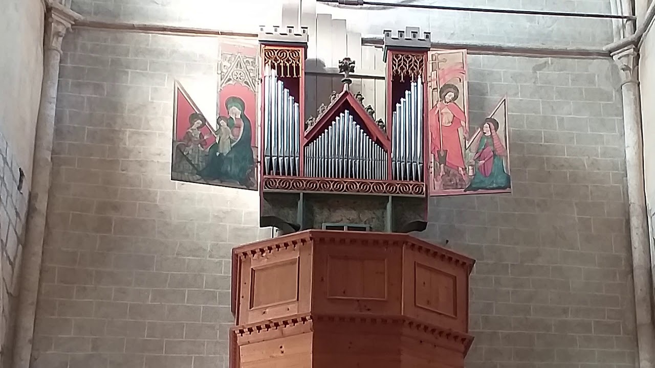 The Oldest Playable Organ in the World, Salve Regina, The Cracow tablature, gregorian choir, Sion