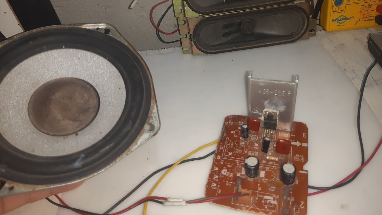 amplificador facilmente encontrado em tv de tubo