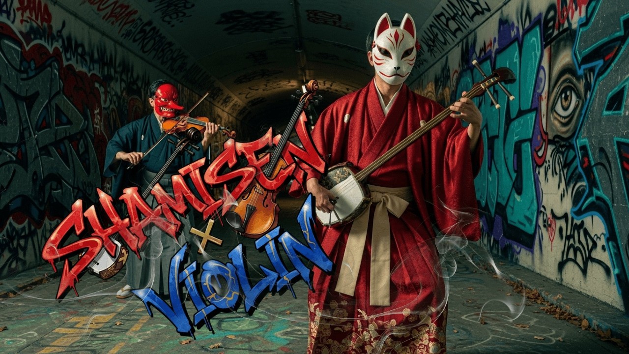 【Shamisen x Violin Hip Hop Instrumentals】- Quite Speed, Deep Focus