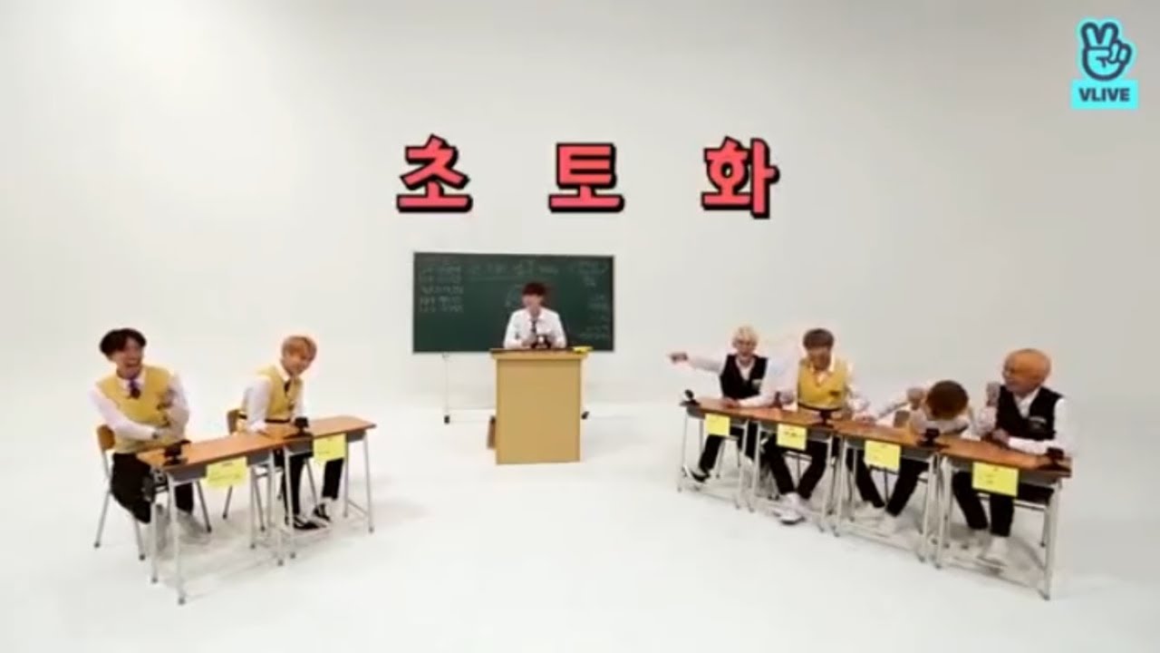 hoseok getting sprayed and the rest of bts laughing at him for 3 minutes
